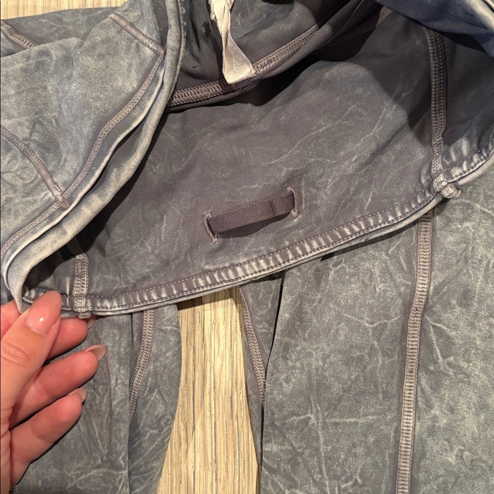 Lululemon Fast and Free High Rise Tight 25" Size 4 - Ice Wash Asphalt Grey - Picture 6 of 11